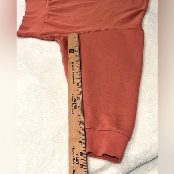 NIKE Sportswear Womens Oversized Crop Crewneck Sweatshirt, Size XS, Madder Root - Picture 10 of 15